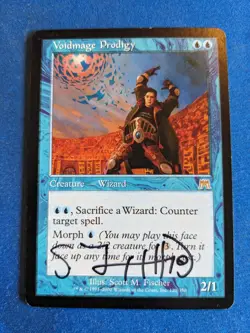 Voidmage Prodigy ARTIST SIGNED 3 Scott Fischer 1x Onslaught *See Pictures* - Image 1