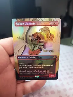 MTG, Goblin Chieftain (135), Lorwyn Eclipsed Special Guests, Non-Foil, NM Mythic - Image 1