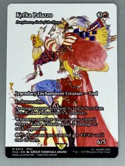Kefka Palazzo - Purphoros, God of the Forge - Showcase Through the Ages NonFoil - Image 3
