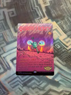 MTG Rainbow Foil Goblin Lackey NM Unplayed Secret Lair Drop - Image 1