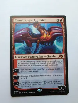 MTG Chandra, Spark Hunter (DFT) Aetherdrift Regular Mythic 116 - Image 1