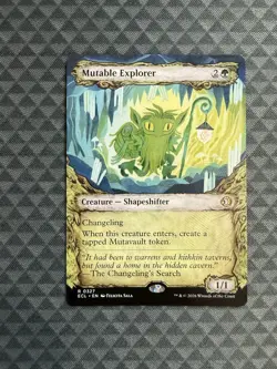 MTG Mutable Explorer #0327 Showcase Rare Lorwyn Eclipsed (ECL) - Image 1
