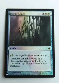 MTG NORN'S ANNEX FOIL RARE CCG TCG NM/MINT BP - Image 1