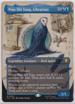 MTG Wan Shi Tong, Librarian (Borderless) Avatar: The Last Airbender - Image 1