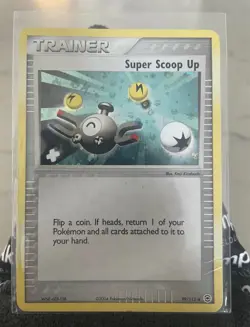 2004 Pokemon Trainer Super Scoop Up FireRed and LeafGreen Holo 99/112 - Image 1