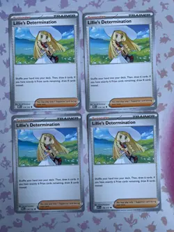 Pokemon TCG - Lillie’s Determination Playset X4 - 119/132 Mega Evolution 192/132 - Image 1
