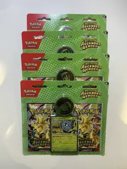 Pokemon TCG Ascended Heroes 2 Pack Blister Erika’s Tangela Sealed IN HAND UK - Image 3