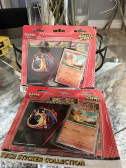 Pokemon Ascended Heroes Tech Sticker Pack Charmander - Image 1