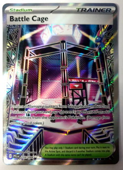 Battle Cage - Pokemon Phantasmal Flames - Ultra Rare - NM 116 - Image 1