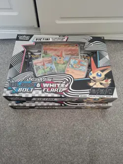 Pokemon TCG Unova Victini Illustration Collection Box New Sealed - Black & White - Image 1
