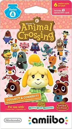 YOU CHOOSE Series 4 Animal Crossing Amiibo Cards #301-400 Mint & Unscanned - Image 1