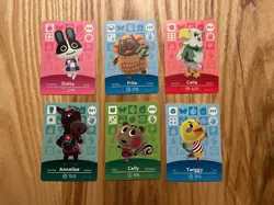 YOU CHOOSE Series 4 Animal Crossing Amiibo Cards #301-400 Mint & Unscanned - Image 3