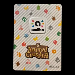 Animal Crossing Amiibo Nintendo Card - Puddles #351 - Series 4 - Image 2