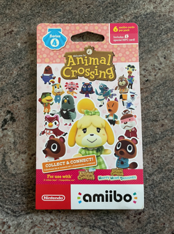 Animal Crossing Amiibo Cards - Series 4 - AUTHENTIC - NEW REPRINT FROM TARGET - Image 1