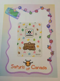 Puddles #351 Animal Crossing Amiibo Card Authentic Never Scanned - Image 2