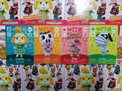 Welcome to Animal Crossing Series 4 Amiibo Card (Authentic/Official) - YOU PICK - Image 1