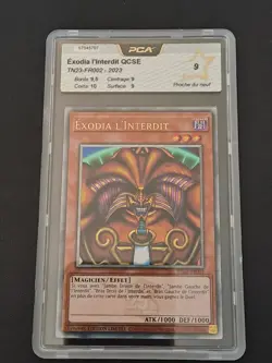 Yu-Gi-Oh ! Exodia L'interdit STARLIGHT Quarter Century TN23-FR002 PCA 9 - Image 1