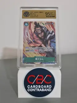 One Piece CCG 9.5 Kin'emon SR 2022 OP01-040 OP01 Japanese - Image 1