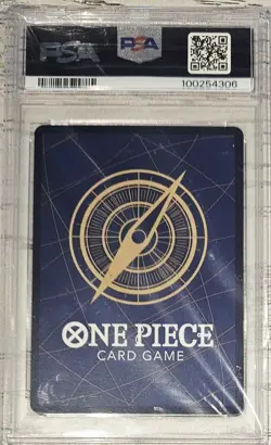 2022 KIN'EMON One Piece OP01 Pre-Errata ENGLISH ALT ART OP01-040 SR PSA 10 GM - Image 2
