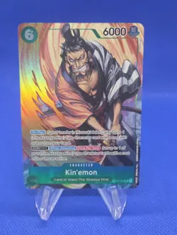 One Piece Romance Dawn Kin’emon OP01-040 Parallel Alternate Alt Art SR NM - Image 1