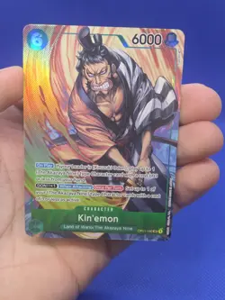 One Piece Romance Dawn Kin’emon OP01-040 Parallel Alternate Alt Art SR NM - Image 2