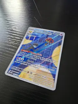 Pokemon TCG Team Rockets Orbeetle Card 198/182 Destined Rivals Illustration Rare - Image 2