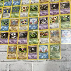 Pokemon Neo Discovery Unlimited Lot of 45 Cards Non Holo Vintage LP-LP+ Pokemon - Image 5