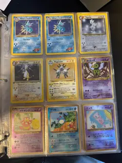 Lot of 45 Vintage Pokemon Cards Holo Rare English And Japanese - Image 5