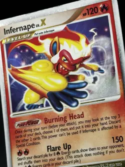 Infernape LV.X 121/130 Diamond and Pearl Holo MP Holo - Image 3