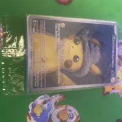1st batch SEALED Van Gogh Pikachu With Grey Felt Hat SVP. Promo 085 Pokemon TCG - Image 1