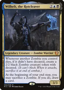MTG Wilhelt, the Rotcleaver - Innistrad: Midnight Hunt Commander #002 - Image 1