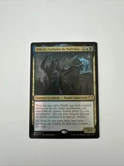 Wilhelt, the Rotcleaver Commander: Innistrad: Midnight Hunt Foil Nm Portuguese - Image 1