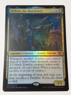Wilhelt, the Rotcleaver Commander: Innistrad: Midnight Hunt Foil - Image 1