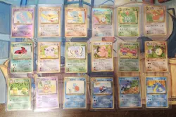 MP-NM Japanese COMPLETE Pokemon TROPICAL/RAINBOW Promo SOUTHERN ISLANDS Card - Image 1