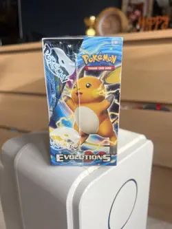 MINT Pokemon XY Evolutions Booster Box Factory Sealed (With Acrylic Case) - Image 5