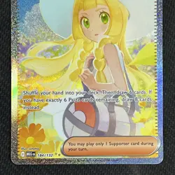 Lillie's Determination 184/132 SIR ME01 Mega Evolution Trainer Pokemon TCG CCG - Image 3
