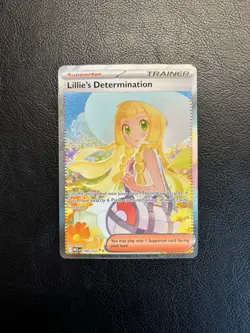 Pokemon TCG Mega Evolution ME01 Lillie’s Determination Holo 184/132 - Image 1