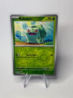 Pokemon TCG Bulbasaur Scarlet & Violet - 151 001/165 Common Near Mint - Image 1