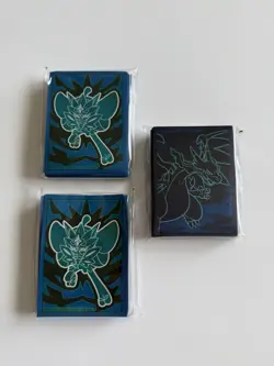 Pokemon TCG Card Sleeves - Phantasmal Flames Charizard, Twilight Masquerade - Image 1