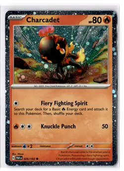 Charcadet - (Cosmos Foil) 026/182 Miscellaneous Cards & Products Holo NM - Image 1