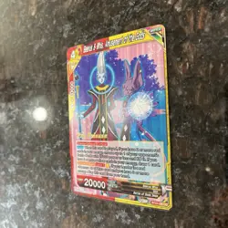 Beerus & Whis Amusement of the Gods PRERELEASE STAMPED Dragon Ball Super Card NM - Image 2