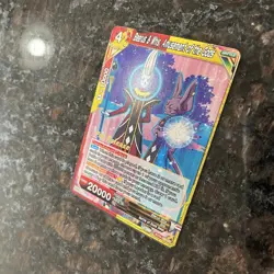 Beerus & Whis Amusement of the Gods PRERELEASE STAMPED Dragon Ball Super Card NM - Image 5