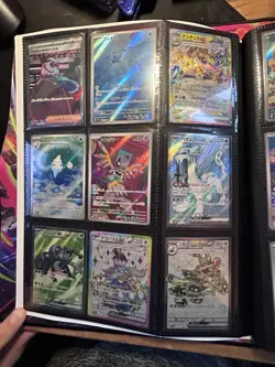 Japanese Pokemon Binder AR & SAR 143 Cards - Image 2