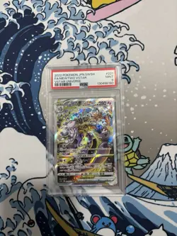 PSA 9 Mewtwo Vstar 221/172 SAR s12a Universe Pokemon Card 2022 Japanese Mint - Image 1