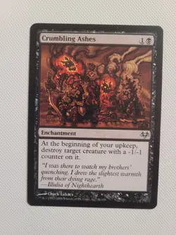 MTG 1x Crumbling Ashes # 35 Eventide Modern Magic the Gathering Card x1 NM - Image 2