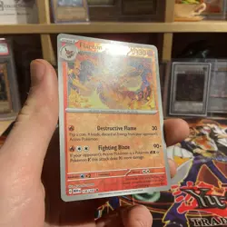 Pokemon Card Flareon Scarlet & Violet 151 Reverse Holo Rare 136/165 LP - Image 2