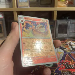 Pokemon Card Flareon Scarlet & Violet 151 Reverse Holo Rare 136/165 LP - Image 4