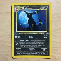 Pokemon Umbreon Holo Card 13/75 Neo Discovery 1995-2001 - Image 1