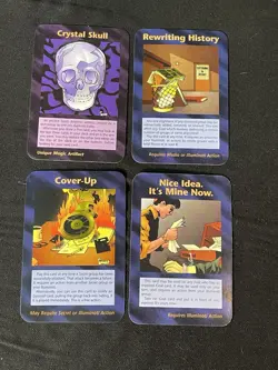 Illuminati New World Order INWO Lot Of 49 Cards, Unlimited 4 Rares, All Pictured - Image 1