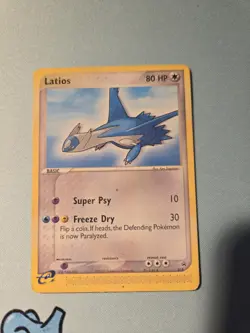 [HP] Latios 015 - Black Star Promo Non-Holo Card E-Series 2003 Nintendo - Image 1